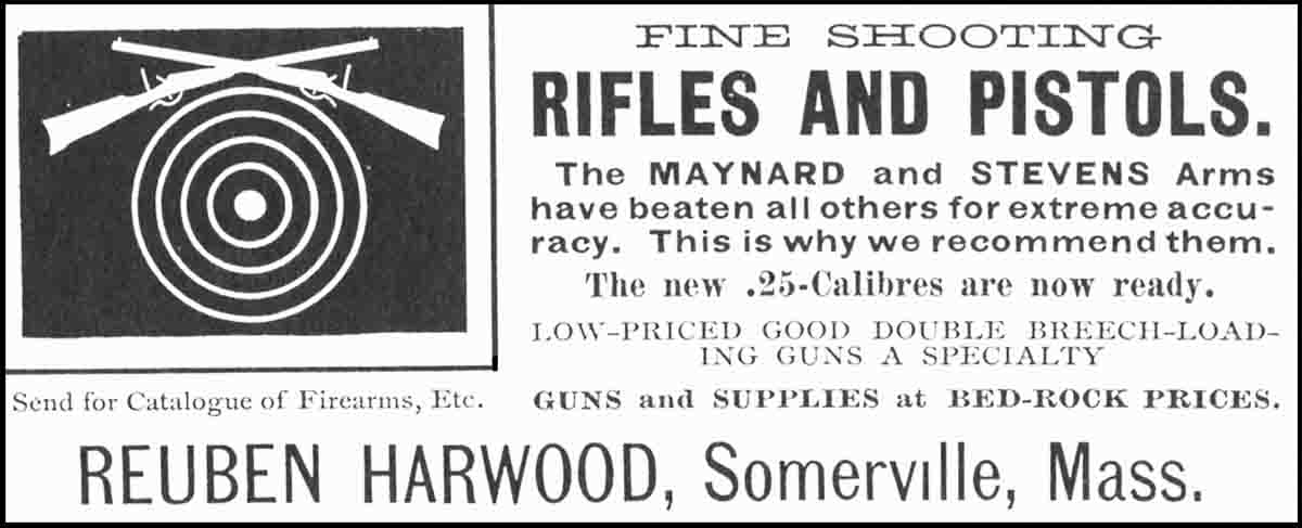 Harwood’s ad from Shooting and Fishing magazine.